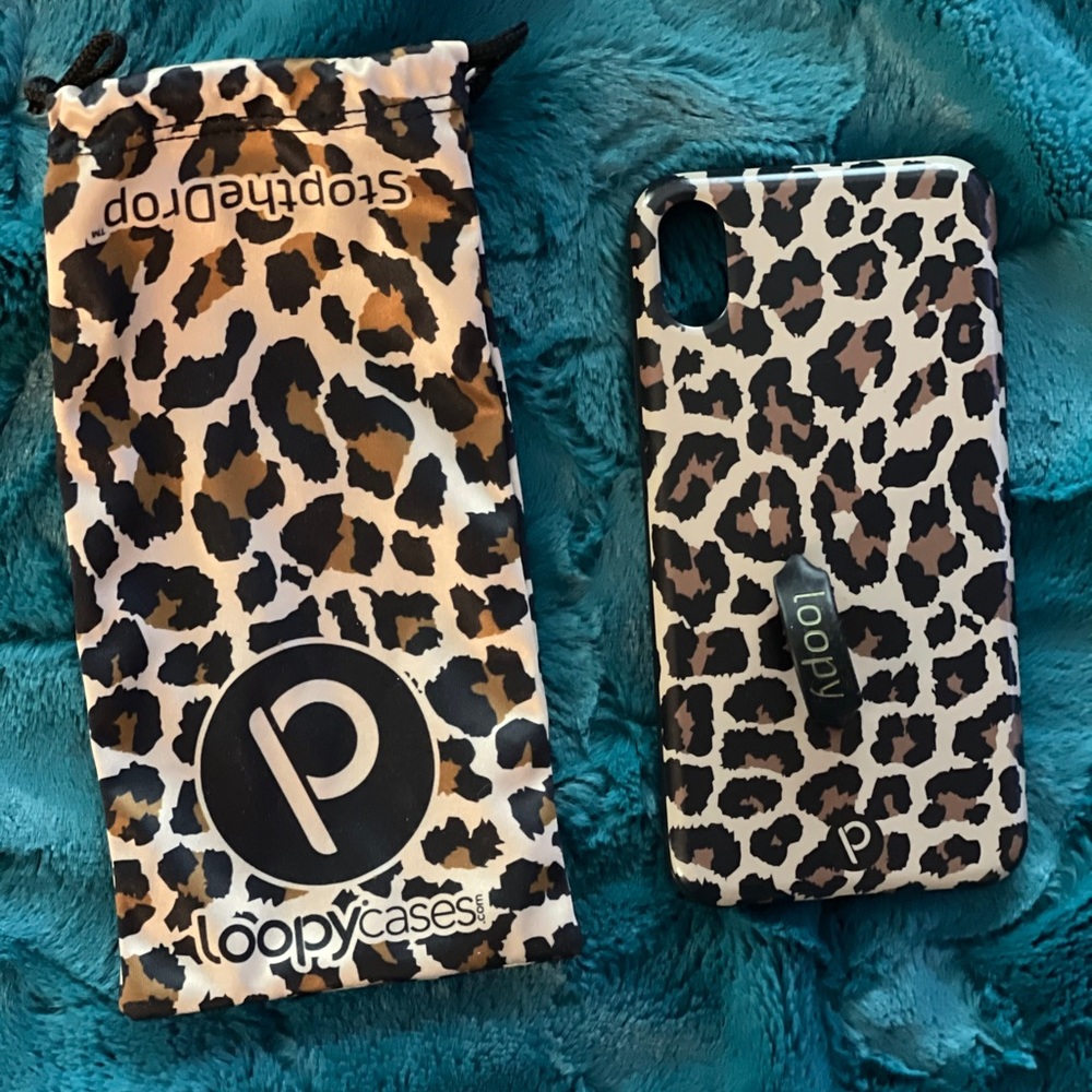 Leopard loopy case for iPhone XS Max